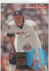 1996 CHUCK FINLEY DONRUSS GOLD PRESS PROOF LOS ANGELES ANGELS #147
